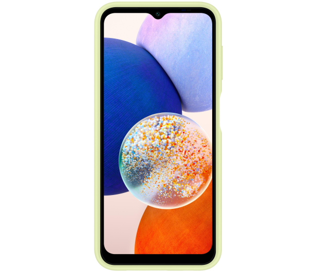 Samsung Card Slot Case do Galaxy A14 limonkowe - 1127970 - zdjęcie 5